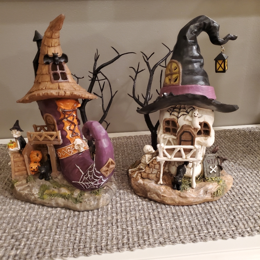 Halloween Table Top Decor  Set of two